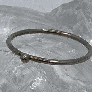 Subtiel damesringetje zilver 925