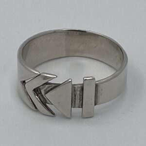 zilver 925 dames/heren ring