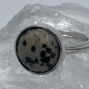 Damesring zilver 925 met tijgeroog