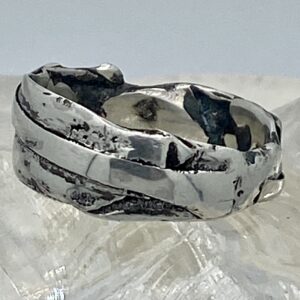 Zilver 925 , robuust gedeeltelijk geoxideerd