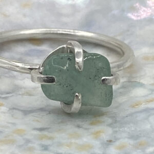 Zilver 925 met edelsteen aquamarijn